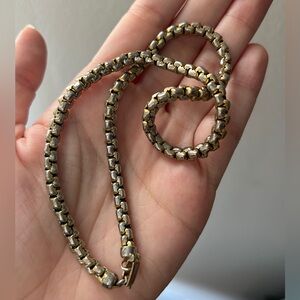 Vintage‎ Chain Necklace Jewelry Classic Design Women Staple Piece Simple